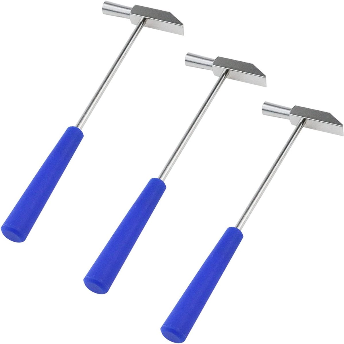 Kleine Hamer - Dubbelkoppig Gereedschap - Klusjes en Reparatie - Compact en Lichtgewicht - 3 Stuks - Blauw