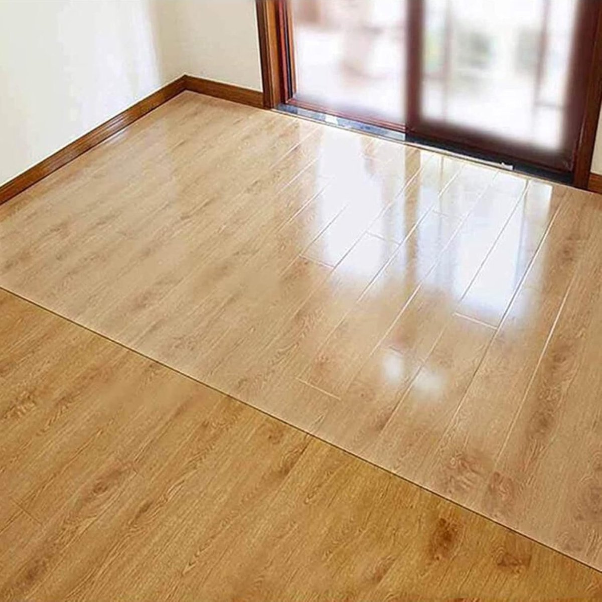 Vloerbeschermer - Rolmat - Vloeren Beschermen - Antislip Vinyl - Diverse breedtes - Transparant