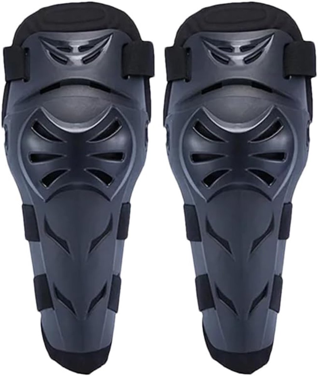 Beschermers Set - Knie Elleboog - Buitensporten - Verstelbare Banden - One Size - Zwart