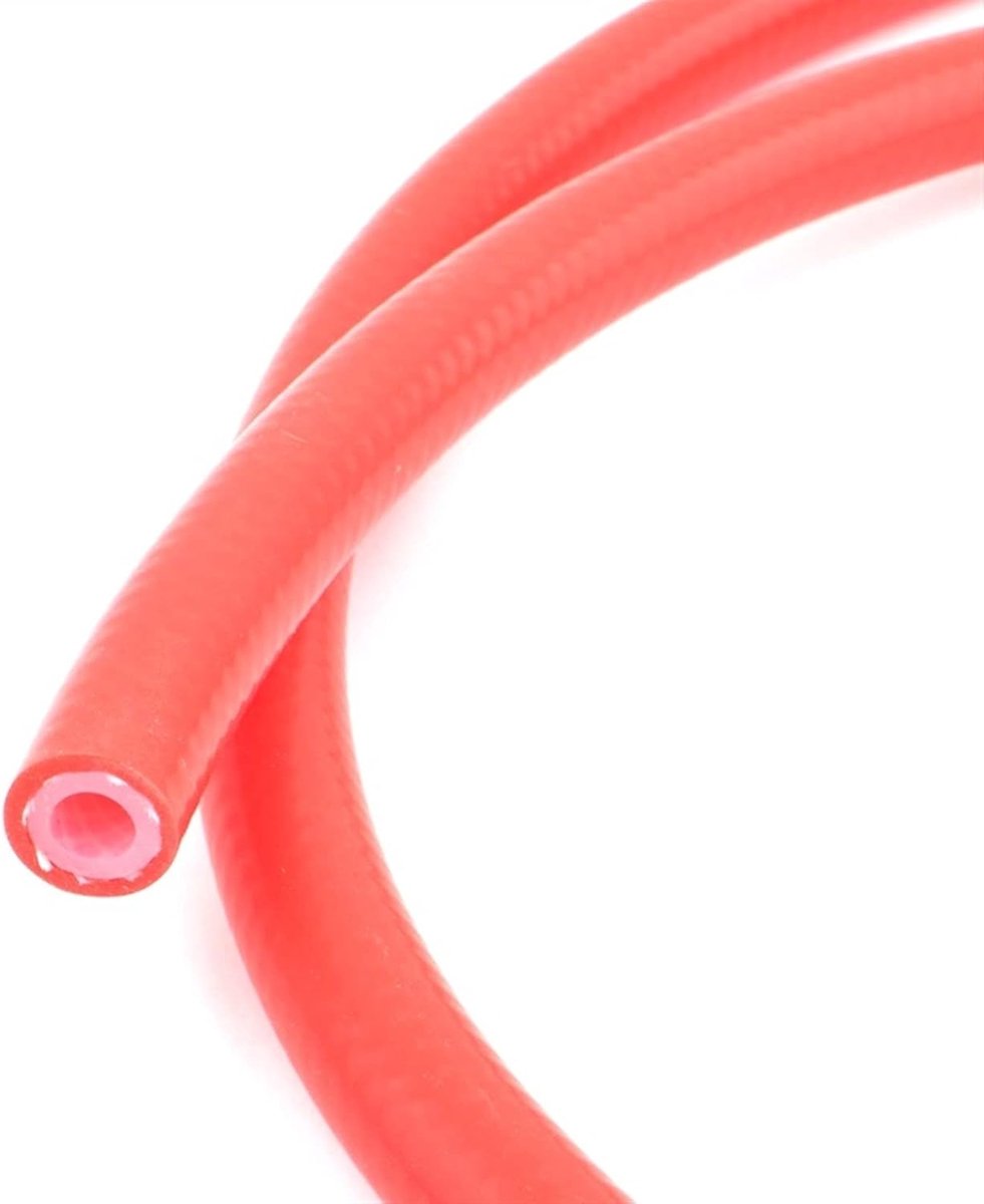 Flexibele Slang - Siliconen Buis - Waterleiding Aanleggen - Hoge Temperatuur Bestendig - 1 Meter 6-35 mm - Rood