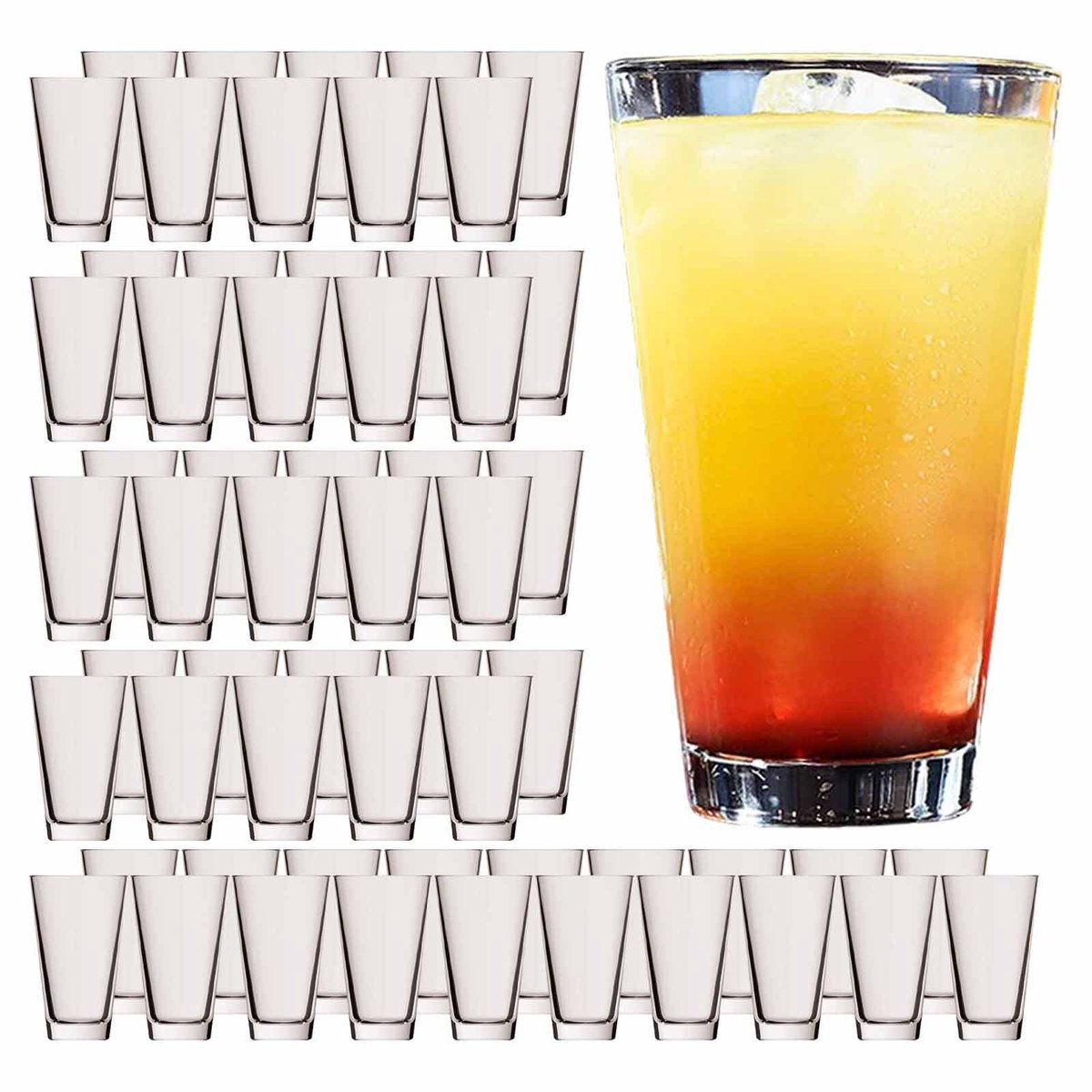 Becher Conic 330 ml Set van 60