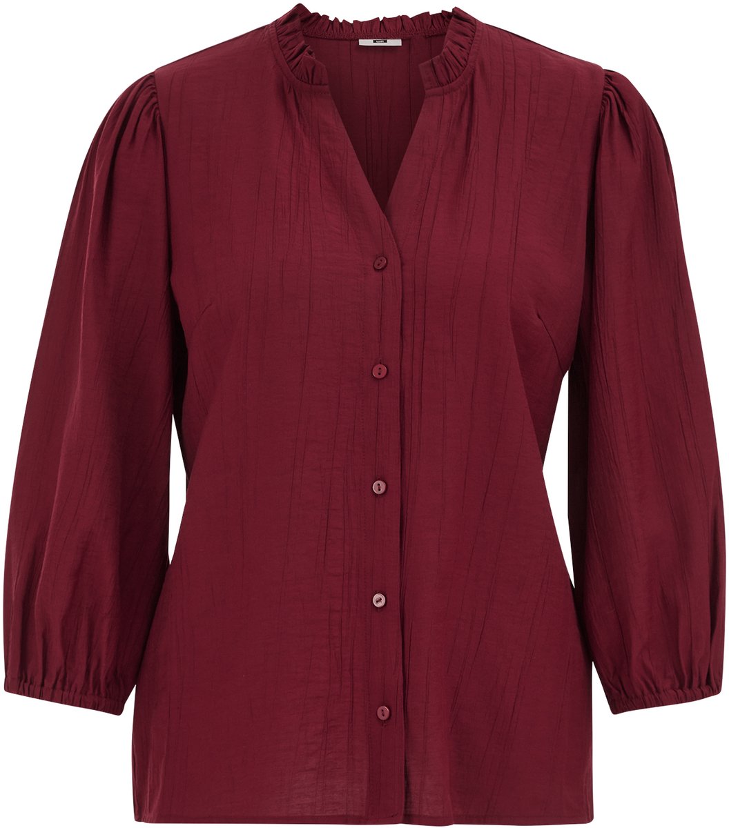 WE Fashion Dames blouse met structuur