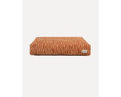 DOGGUO® Orthopedisch Hondenkussen - M 85x55 cm - Hondenmatras - Honden Kussen voor Hond - Zachte Hondenbed - Wasbare Hoes - Memory Foam Hondenmand - Dog Bed - Coussin Chien - Beige Brown