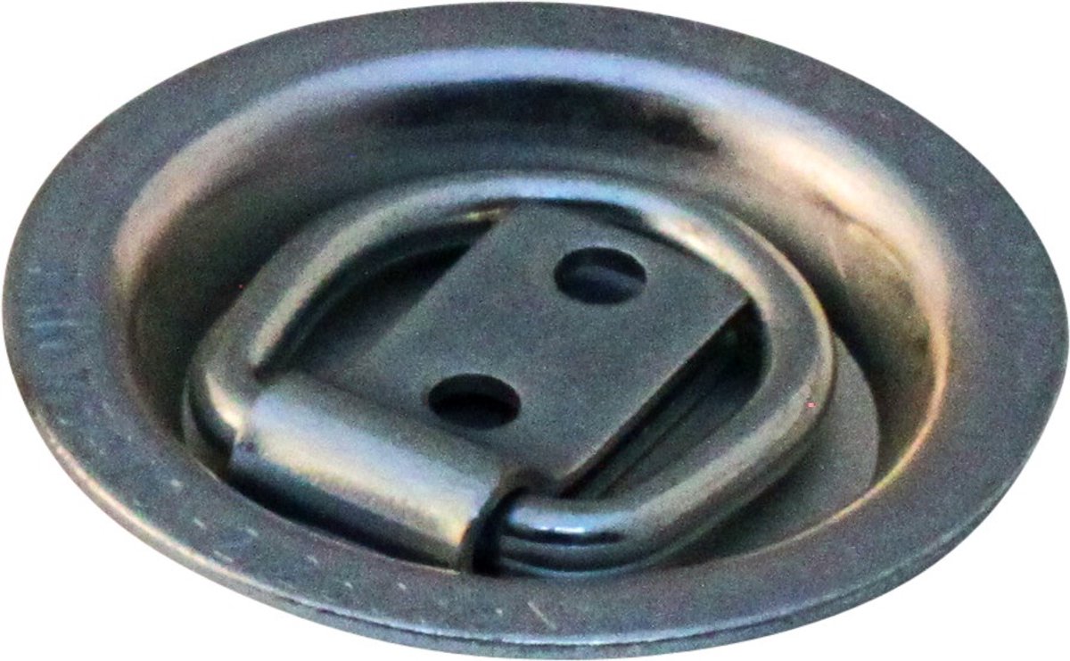 80 mm rond vloeroog - vloeranker - bindoog - sjoroog - vastzetoog - vloerring - aanhangeroog - ladingoog verzonken