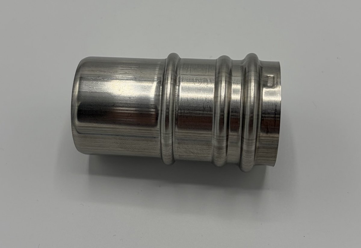 Toyotomi uitlaat verlengpijp 75 mm