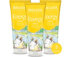 Weleda Energy Douchegel - 3 x 200ml - - Gember, Citronella & Cederhout - Behoudt Natuurlijke Vochtbalans - 100% Natuurlijke Ingrediënten