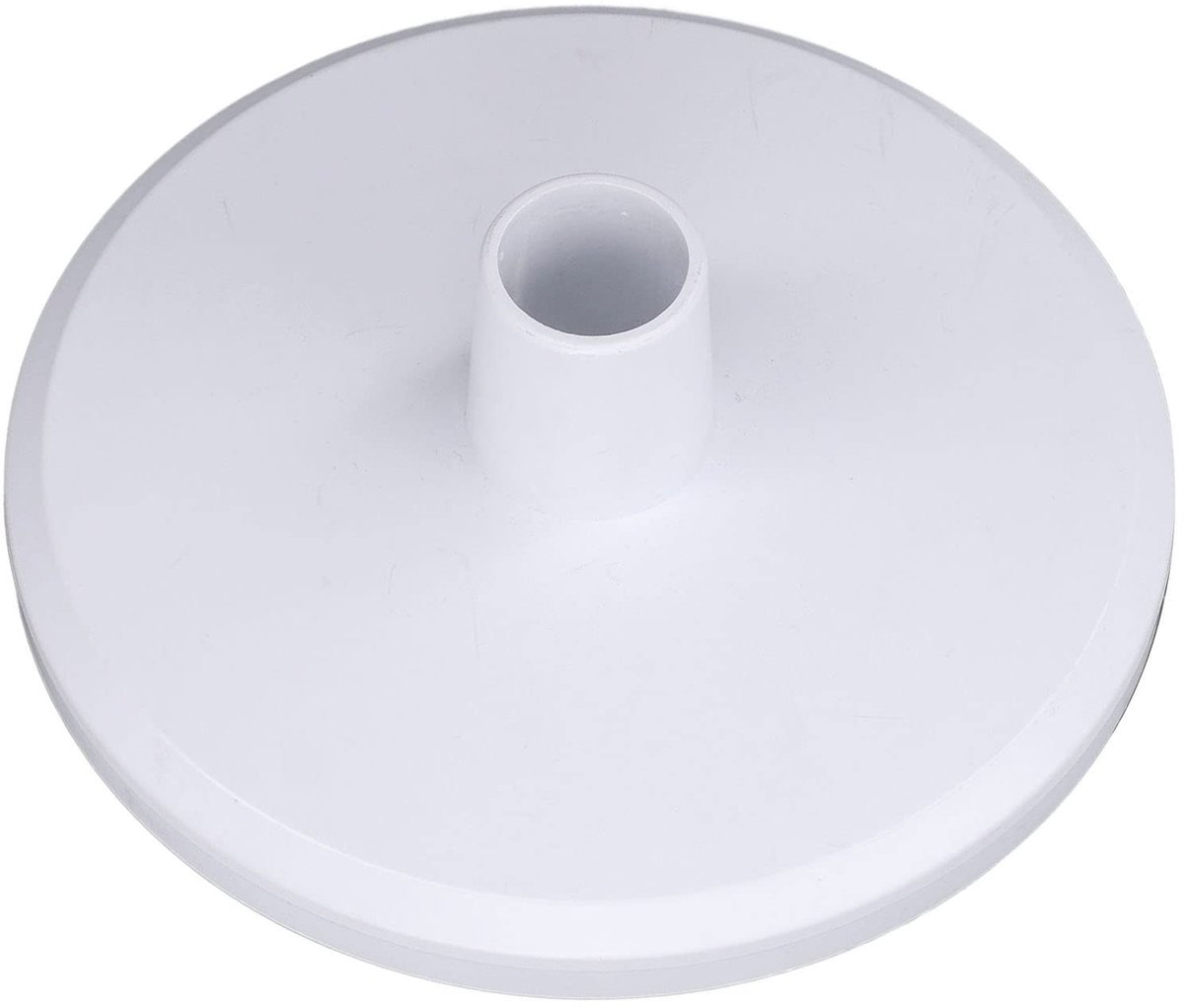 Dailygoods - Pool Skimmer Adapter - Kunststof Adapter - Praktische Zwembad Accessoires - 20 cm - Vacuüm Plaat Adapter - Voor Zwembad - Wit