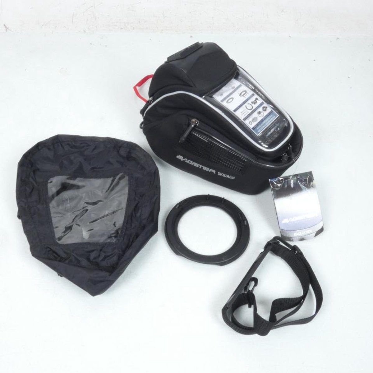Tanktas - Motor tas - Motor reizen - Lock'N Start systeem - 6 Liter - Zwart Grijs