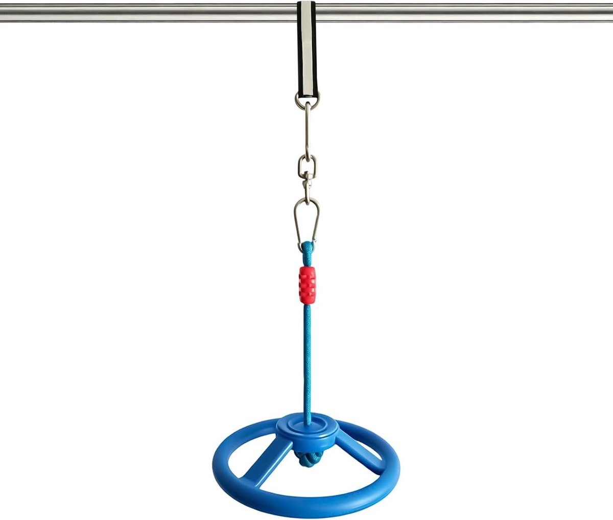 Obstakel Wiel - Draaibaar Wiel - Hindernisparcours Training - 360 Graden Draaibaar - Tot 120 kg - Blauw