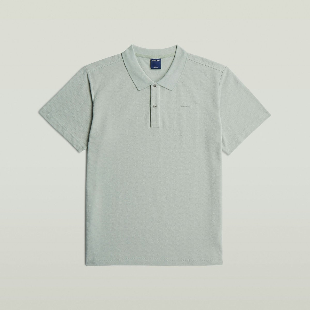 G-Star Core regular jacquard polo ss Heren Polo’s Groen