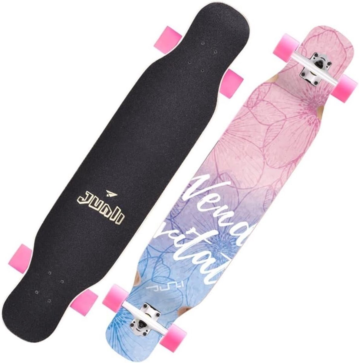 Longboard Skateboard Cruiser Board Vrije Tijd 8 Lagen Esdoorn 42 inch Patroon #4
