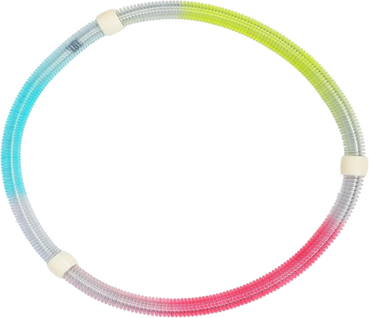 Buikspieroefening Hoepel - Fitness Ring - Thuis Fitness - Opvouwbaar Ontwerp - 50 cm Diameter - Gekleurd