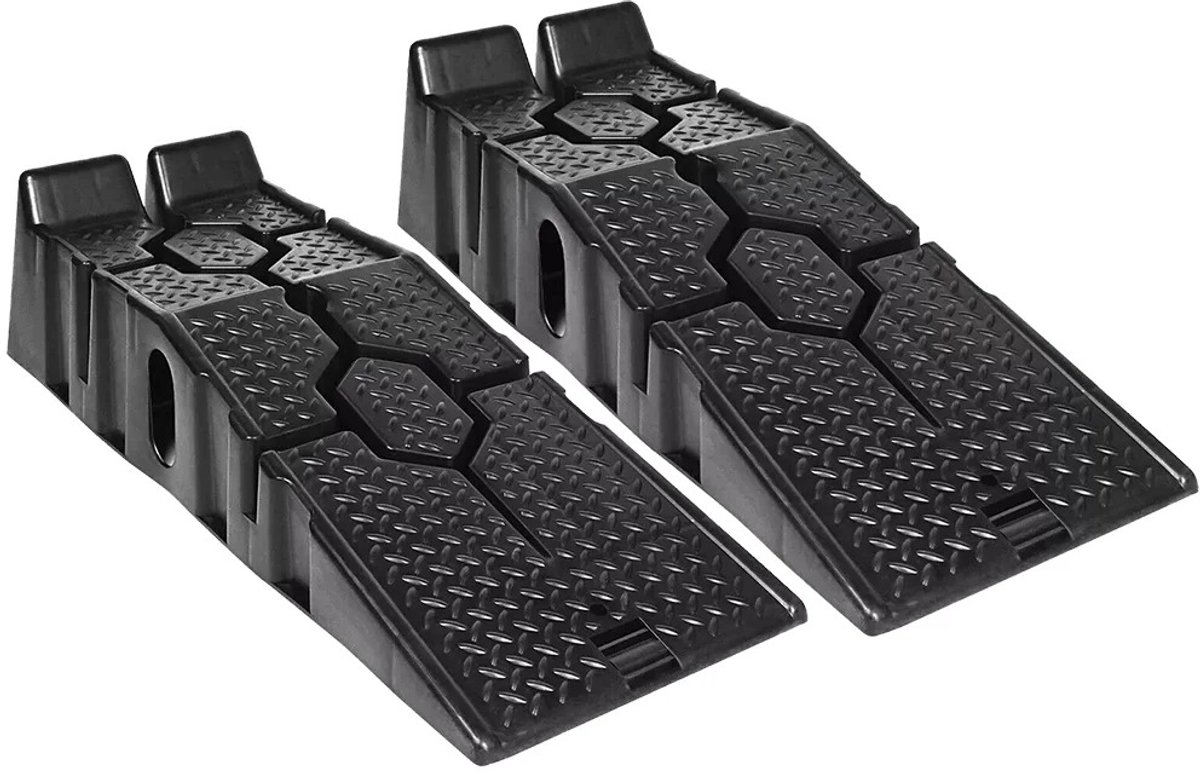 NordHaus Auto Oprijplaten - Autohellingen - Werkrampen - Antislip 3 Ton Draagvermogen - Set van 2 90 cm