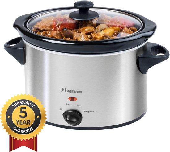 Bestron Slowcooker 3,5 liter ASC350