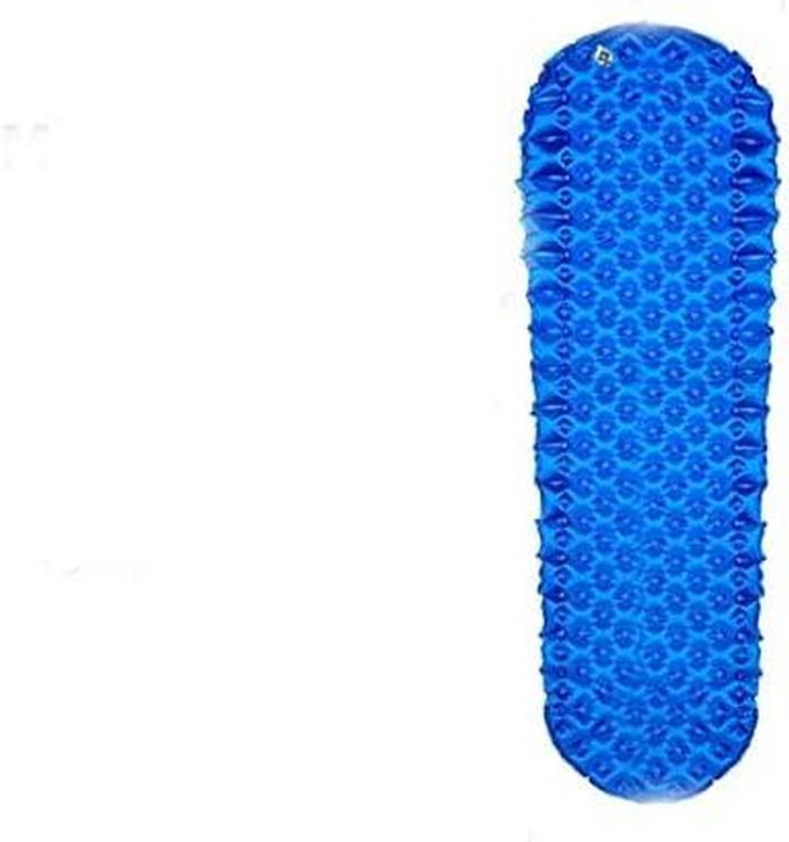 Opblaasbare Mat - Kampeer Kussen - Buiten Slapen - Waterdichte Stof - Compact Lichtgewicht - Standaard Blauw