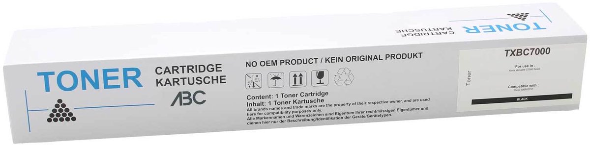 ABC huismerk toner geschikt voor Xerox 106R03757 zwart voor Xerox Versalink Versalink C7000 C7000dn C7000n C7000td C7000v/tn C7000v/n