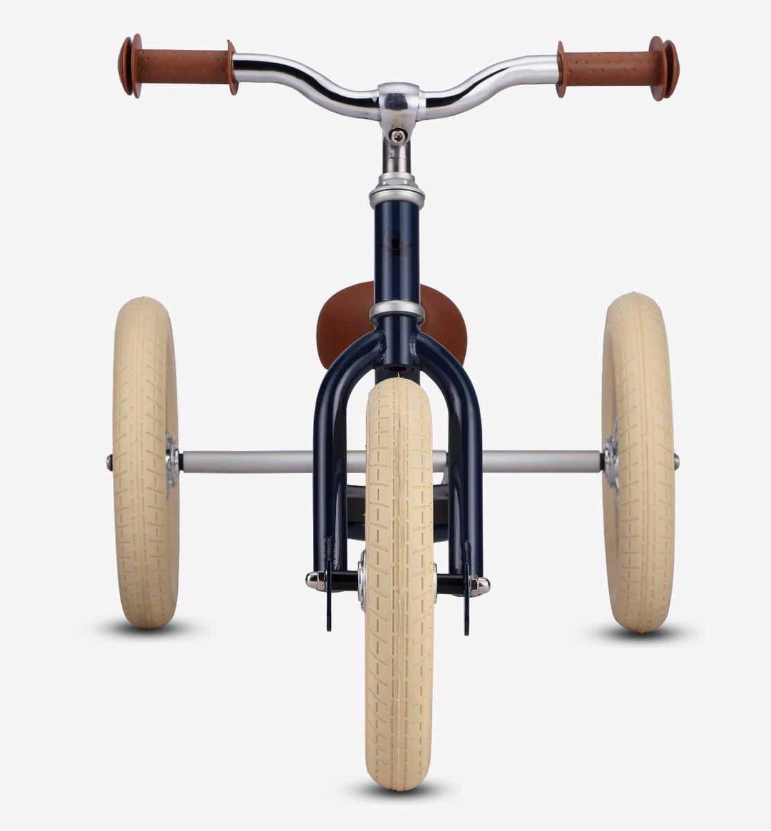 Køvapää Trike - 2 in 1 Loopfiets - 1.5 t/m 4 jaar - Met Naamsticker - 12 inch – Loopfiets - Blauw — afbeelding 14