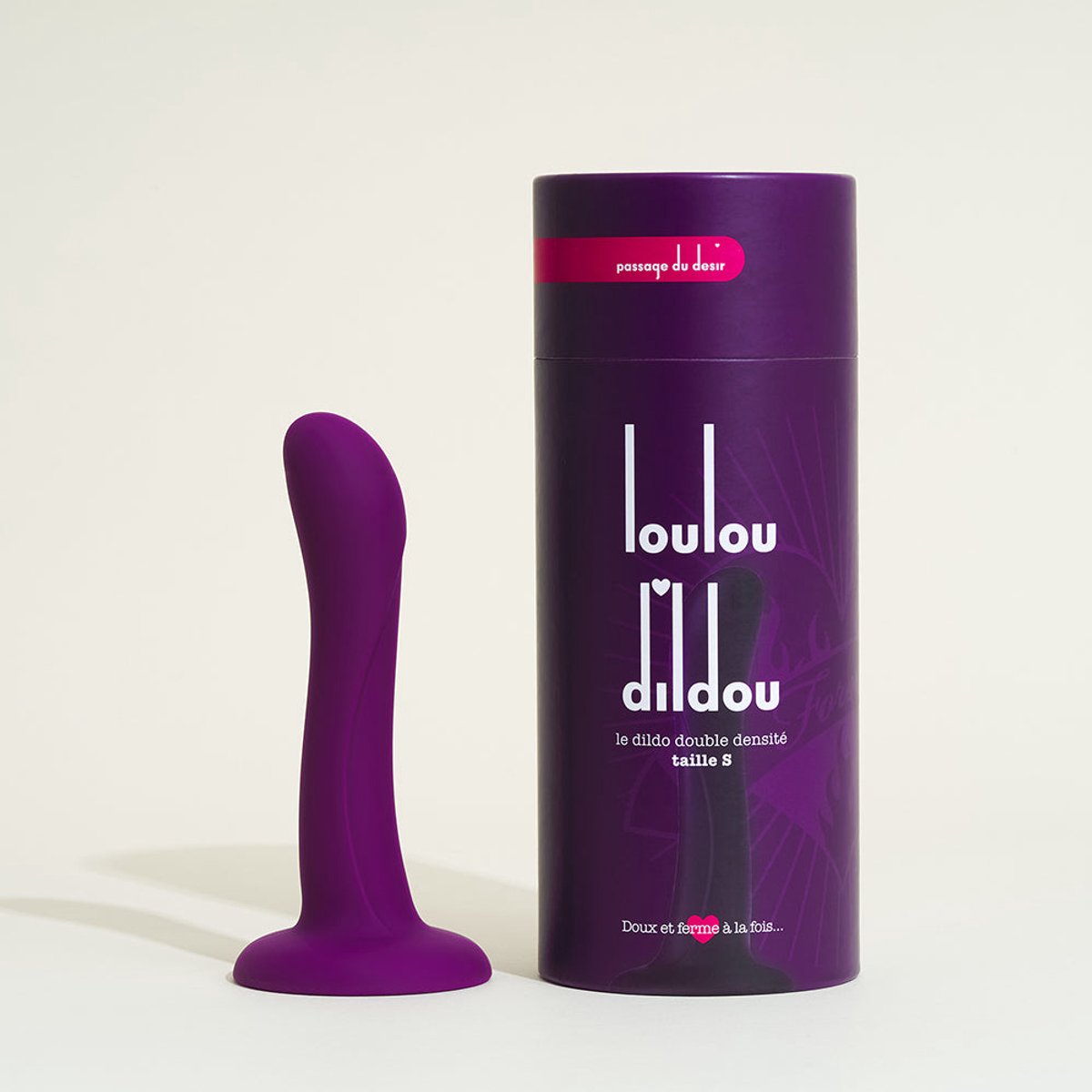 Dildo met dubbele dichtheid Loulou Dildou