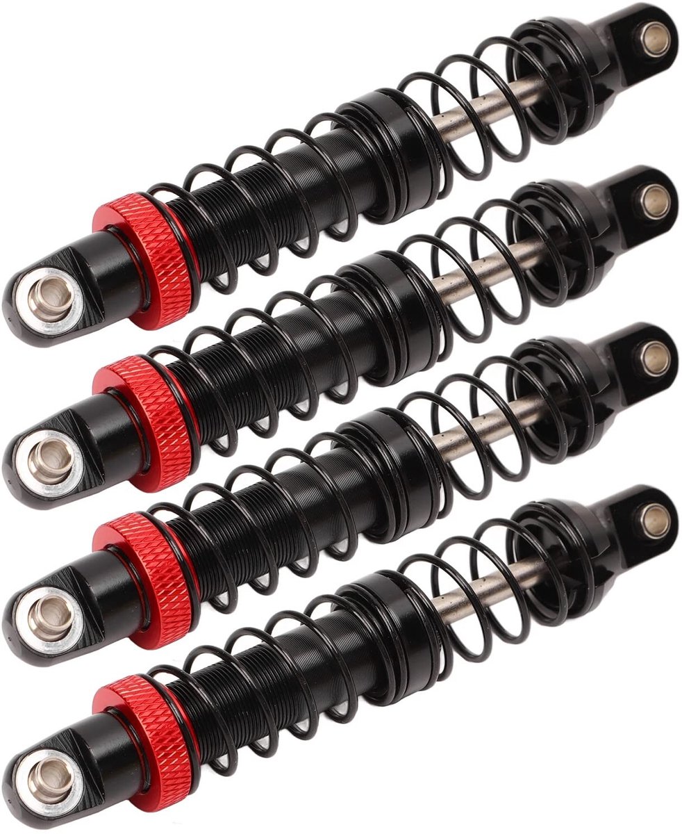 Dailygoods - RC Oliedemper met Dubbele Veer, 4 Stuks