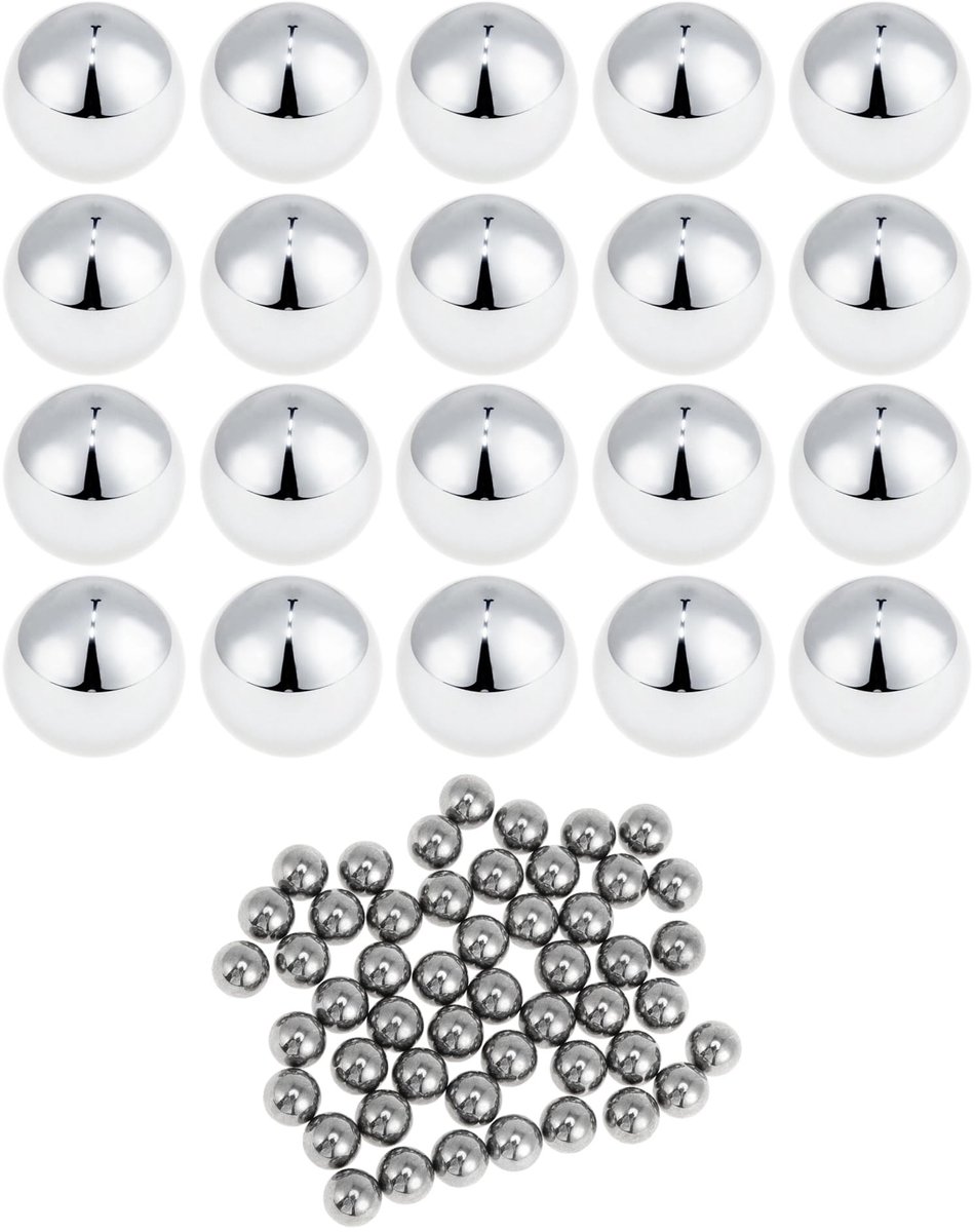 Dailygoods - 8.0mm Kogellagers Staal G100 Precisie Bal 50 Stuks