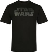 Star Wars Logo Heren T-shirt - zwart - M
