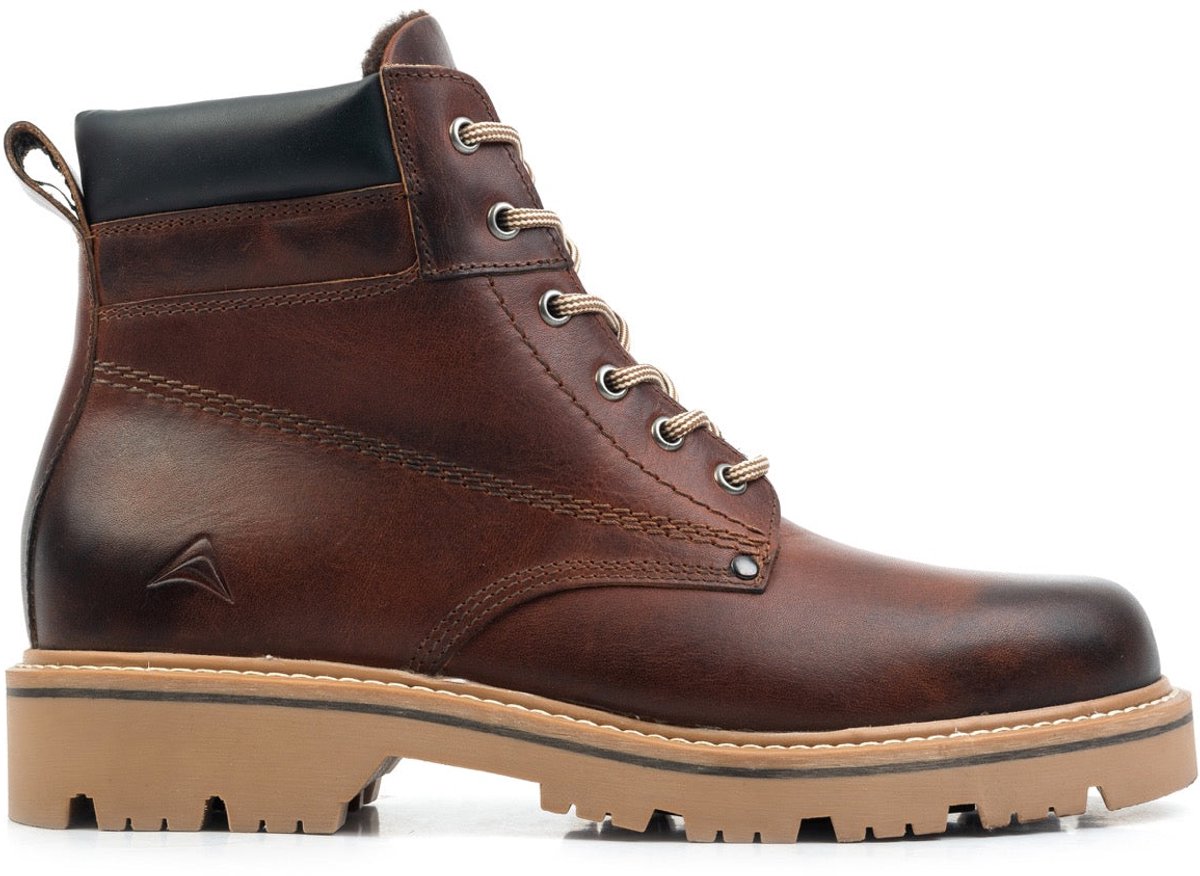 Nordland new thunder veterboots heren chesnut waxed leer Bruin