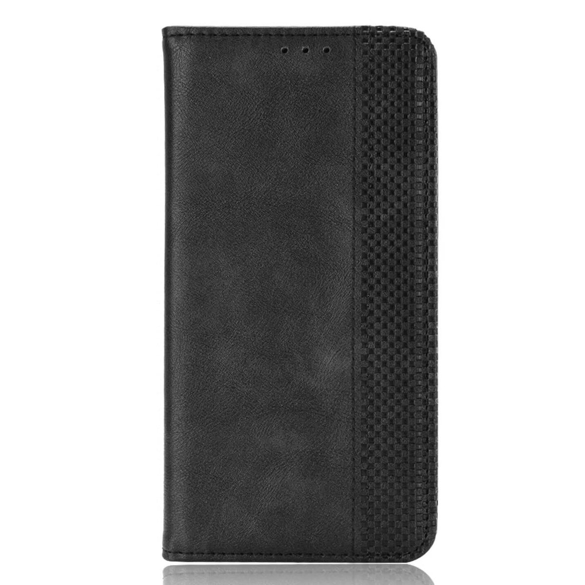 Dailygoods- Leren Hoesje Schokbestendig - TCL 60 SE/TCL 605 - PU-leer - TPU-siliconen - Met Portefeuille - Magneetsluiting - Telefoonhoes