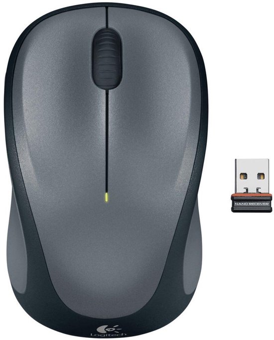 Logitech M235 - Draadloze Muis - Grijs