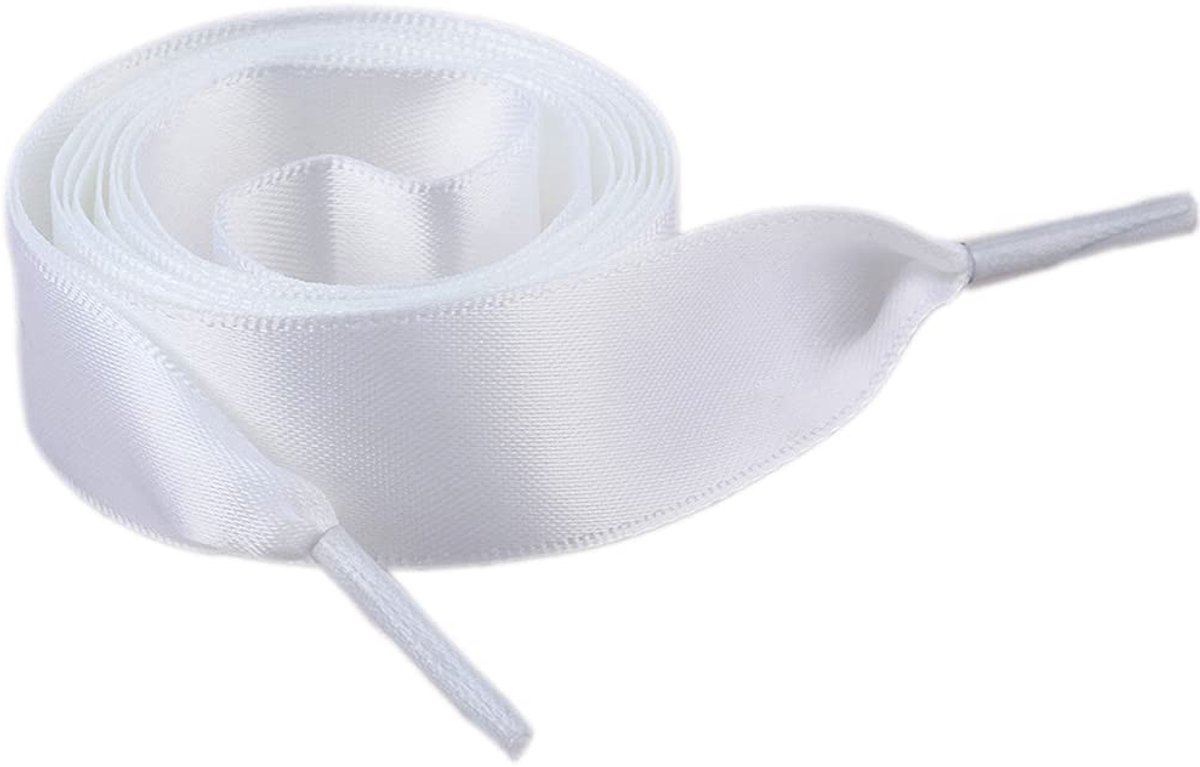 Dailygoods- Schoenveters 100 cm - 6 Paar - Platte Veters - Scheurvaste Veters - Elastische Veters - Universele Veters - Polyester Materiaal