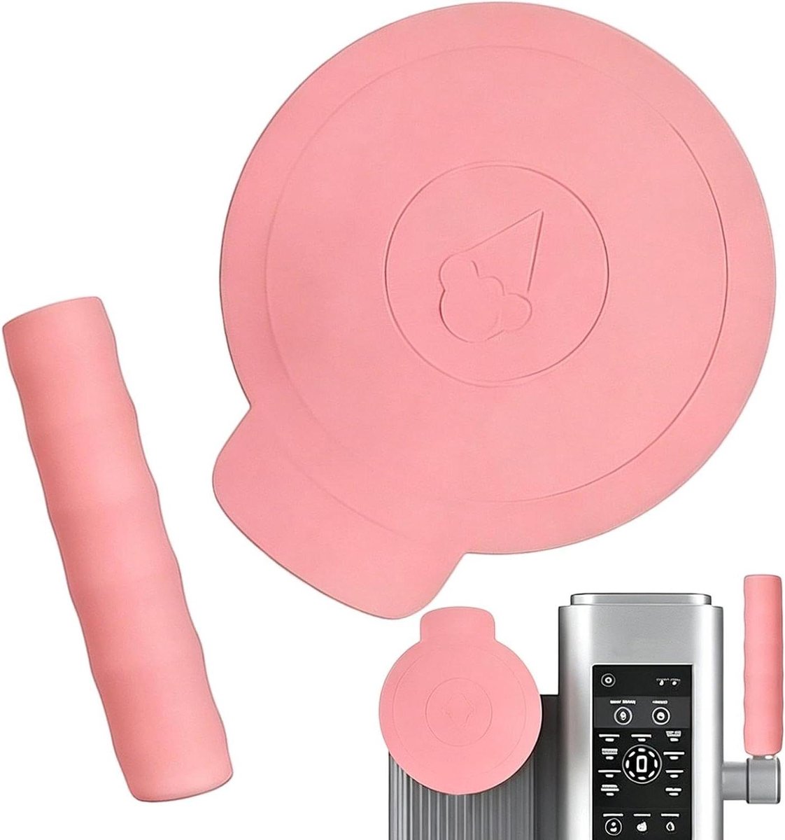 IJsmachine Handvat Mouw - Handvat Beschermers - Comfortabel Maken - Anti-slip Siliconen - 2 Stuks - Zwart