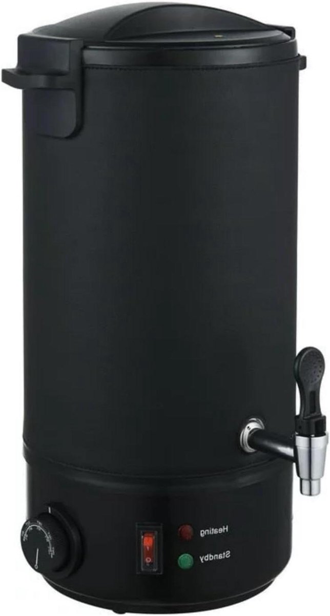 Wax Smelter - Smeltkroes - Kaarsen Maken - Snelle Gietkop - 10L Capaciteit - Zwart