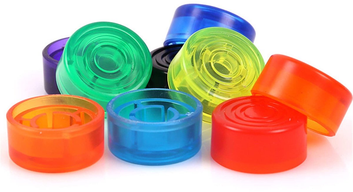 Dailygoods- Voetsteun 16 Stuks - Pedaalbescherming - Effectpedaal - Contactoppervlak - Geschikt voor alle merken - Verhoogt levensduur