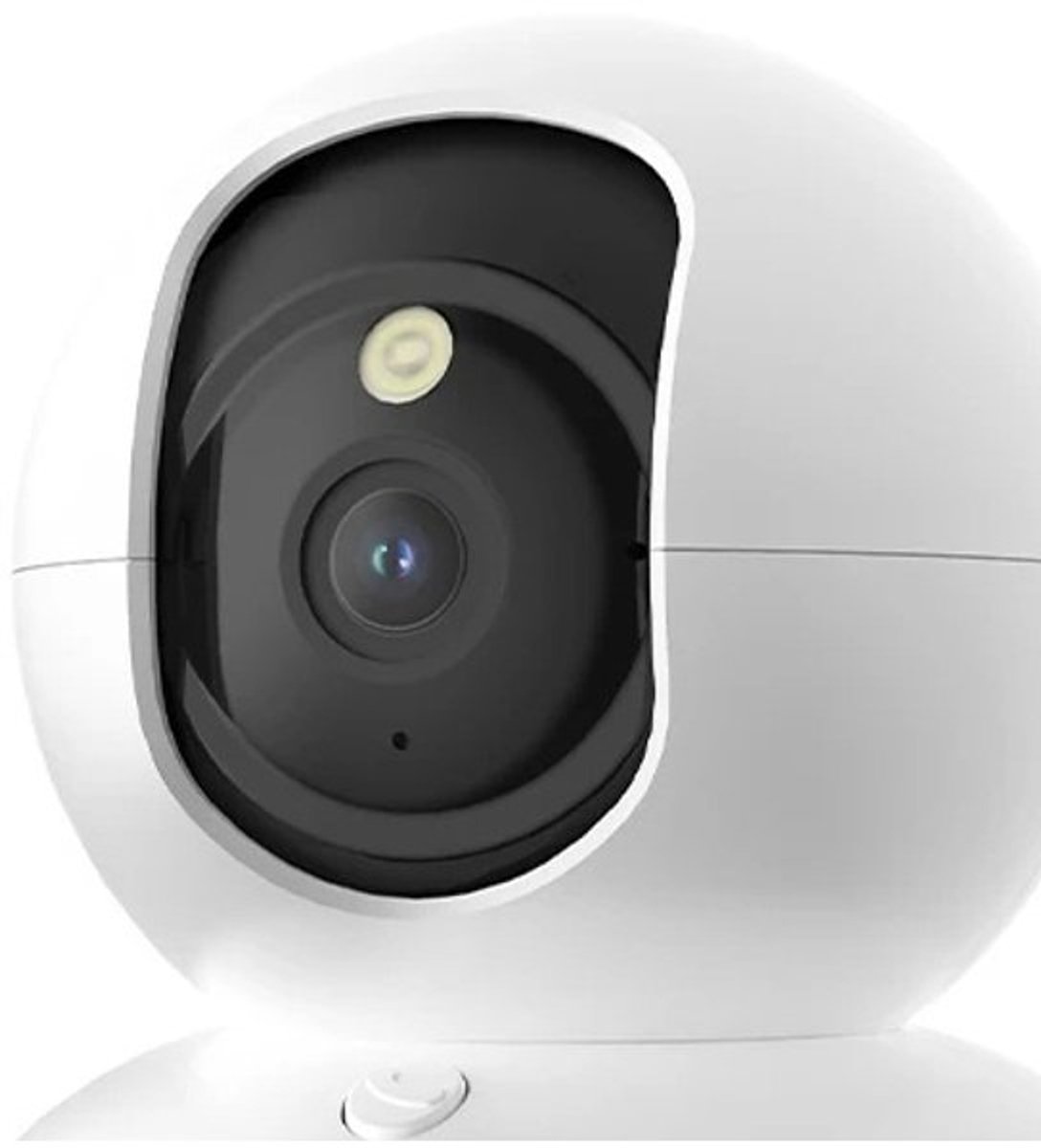 2K beveiligingscamera met wifi - 360° pan en tilt - nachtzicht - 2 - weg audio - wit