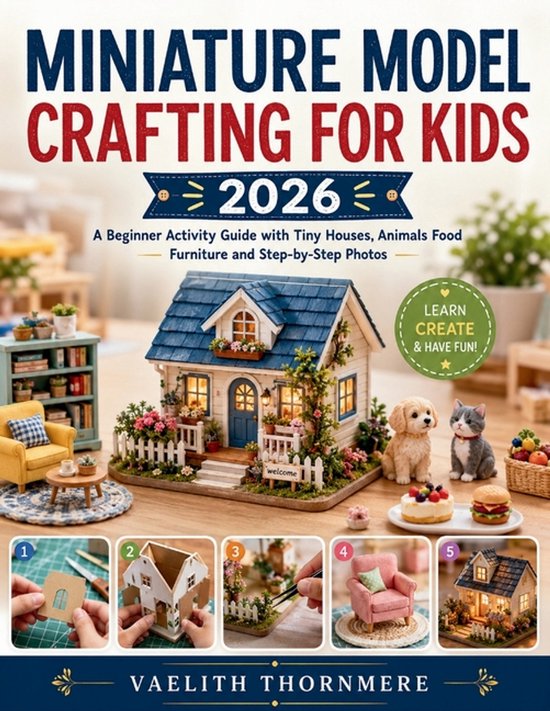 Miniature Model Crafting for Kids 2026 - cover