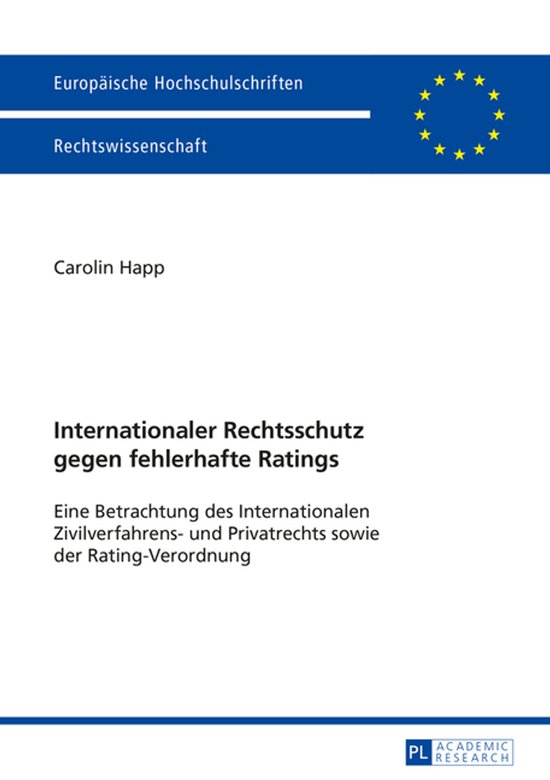 Europaeische Hochschulschriften Recht 5770 - Internationaler ... - cover