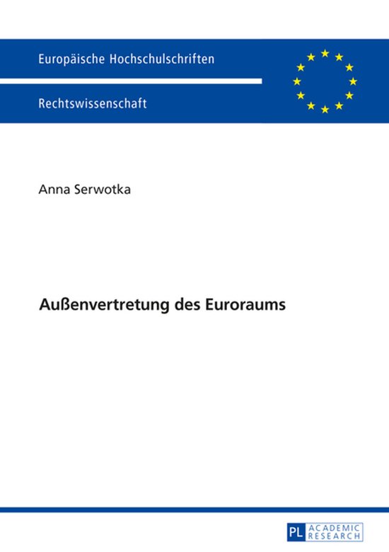 Europaeische Hochschulschriften Recht 5852 - Außenvertretun ... - cover