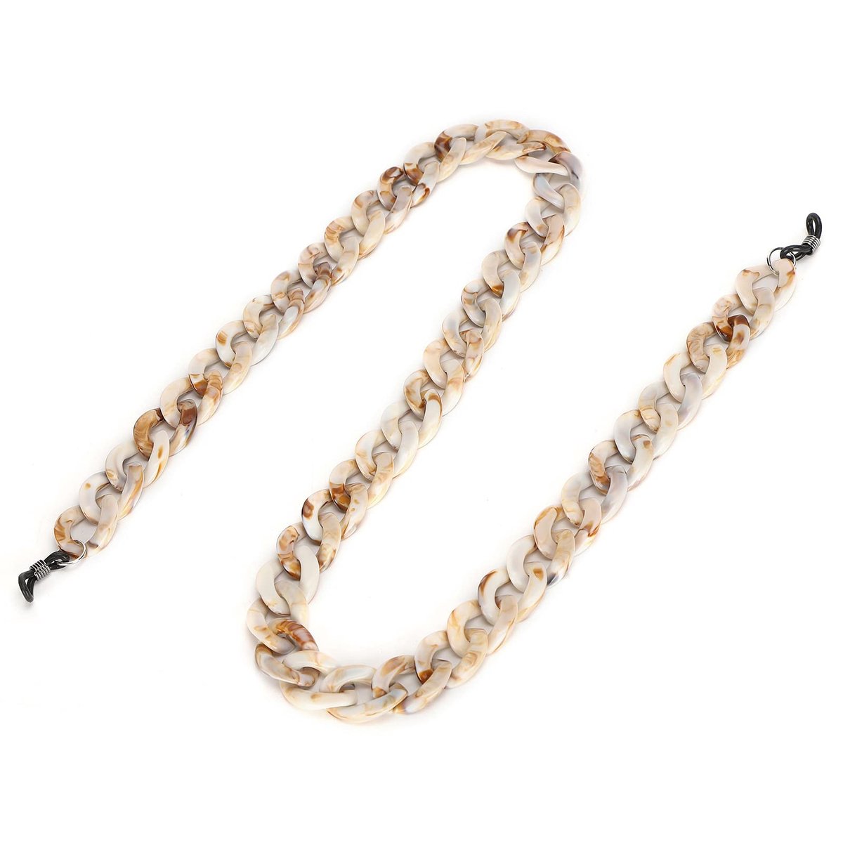 Dailygoods- Lenzenvloeistof - Acryl Ketting - Zonnebril Lanyard - Eenvoudige Stijl - Accessoires voor Vrienden/Familie - Sieraden - Brilkoord