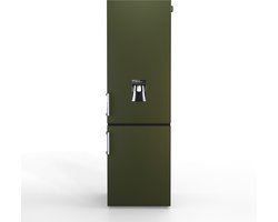 Nunki Large H2O – Koel-vriescombinatie – Waterdispenser – E-klasse – 268 liter – Military Green Matte