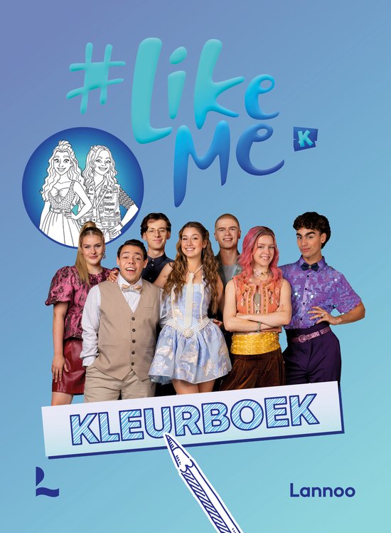 #LikeMe - #LikeMe - Kleurboek - cover