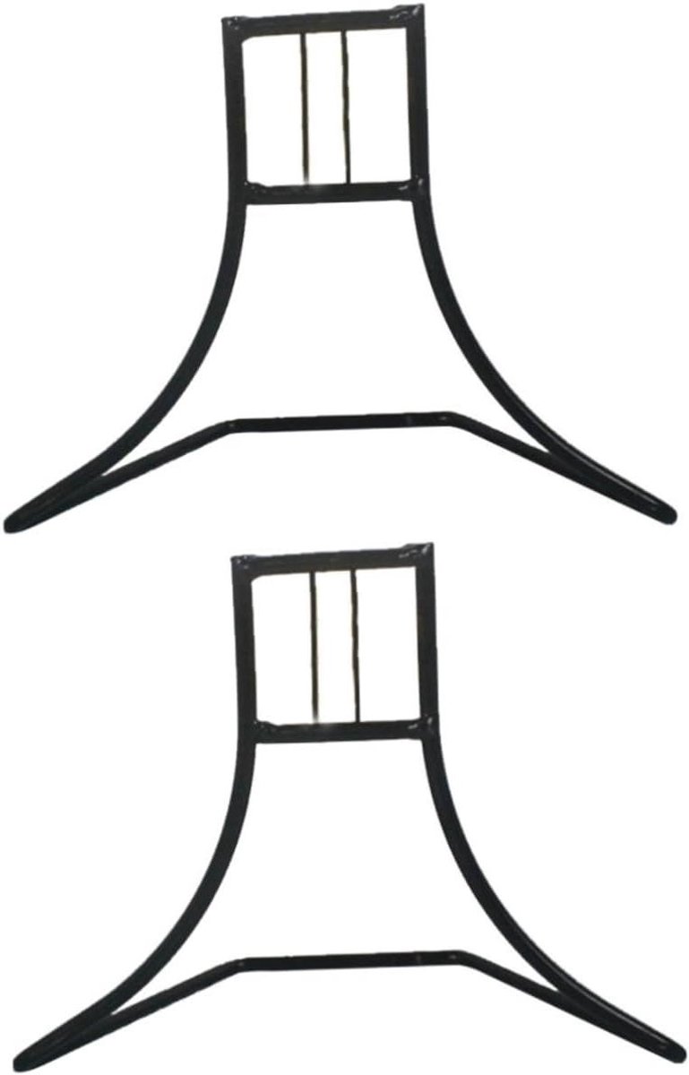Hamster Wiel Steunen - Loopwiel Ondersteuning - Huisdier Beweging - Stabiele Basis - Tot 22cm Wiel - Zwart