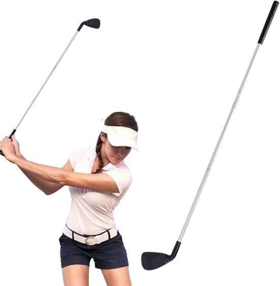 Golf Putter - Oefenracket Golf - Binnen en buiten - Antislip handgreep - Verstelbaar - Rood van GOLF — afbeelding 4