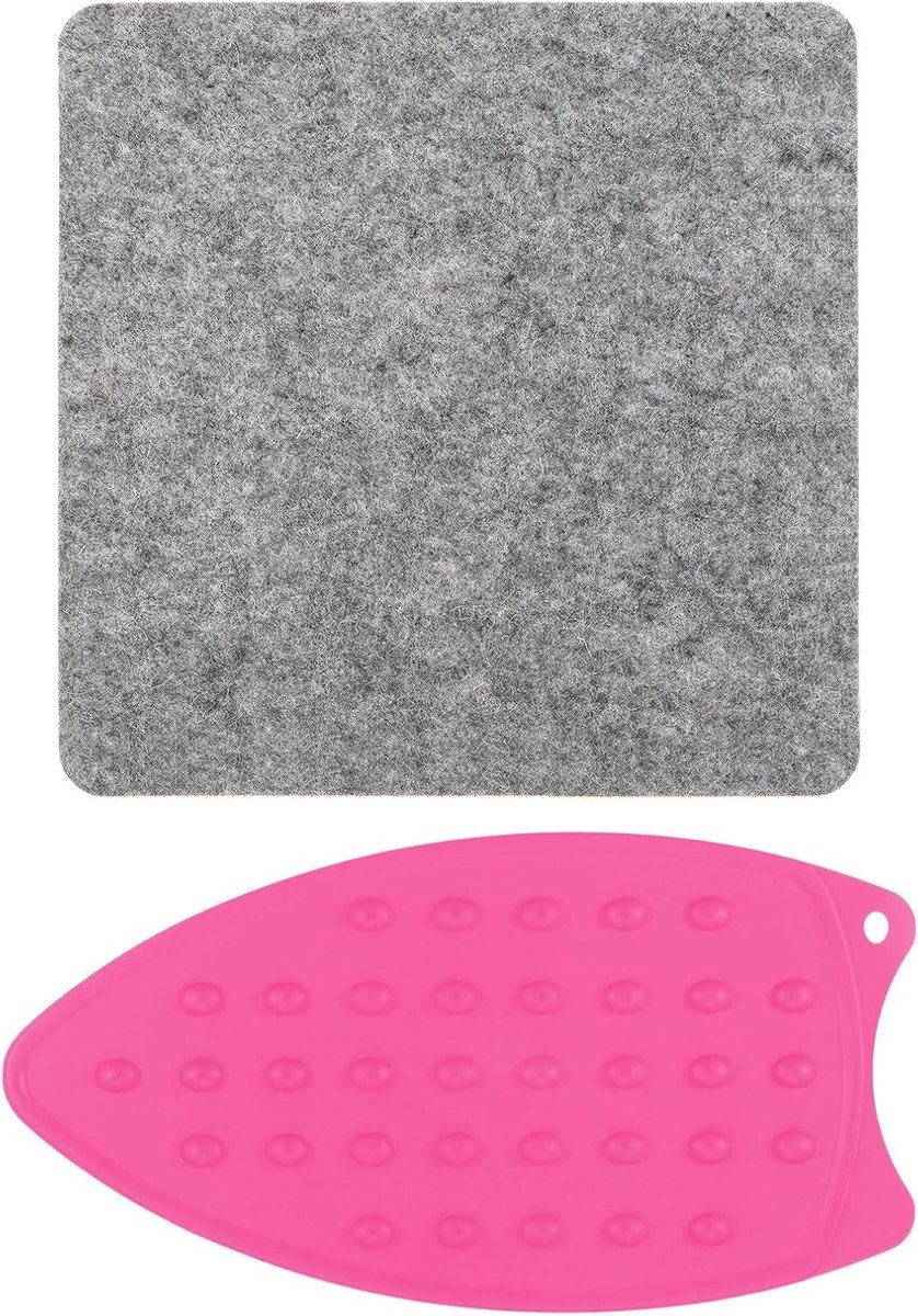 Strijkmat - Naai mat - Handwerk projecten - Compact ontwerp - 21.5 cm - Grijs