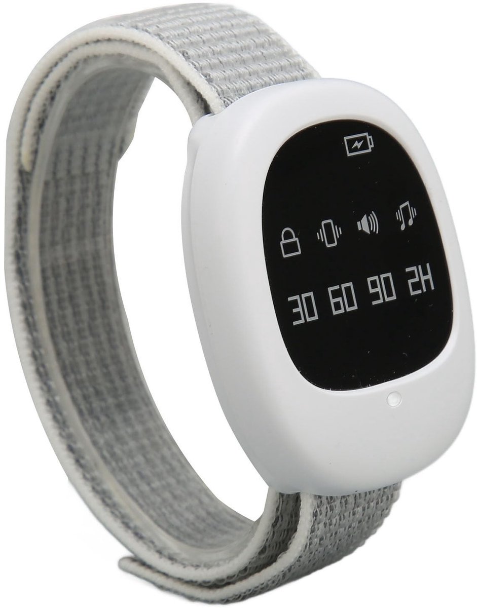 Dailygoods - Draadloos Bedplassen Alarm met Muziek en Trillingen