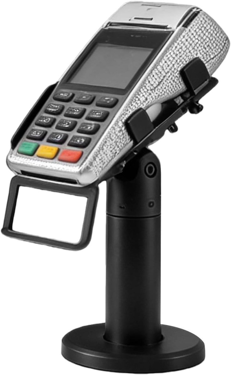 POS-machine houder - Creditcardlezer standaard - Betalingen verwerken - 360 graden draaibaar - 175 x 155 x 10 cm - Zwart