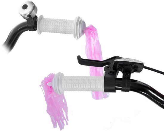 Joystar Zinnia Kinderfiets - 20 Inch - Met Mandje & Slingers - Zijwieltjes - Bel - Terugtraprem - Roze van JOYSTAR — afbeelding 5