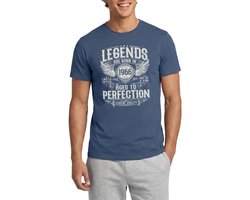 Legends Are Born In 1966 | Verjaardag Cadeau 60 Jaar T-Shirt Heren