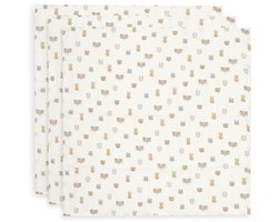Jollein Hydrofiele Doek Small - 70x70cm - Jollies - 3 Stuks