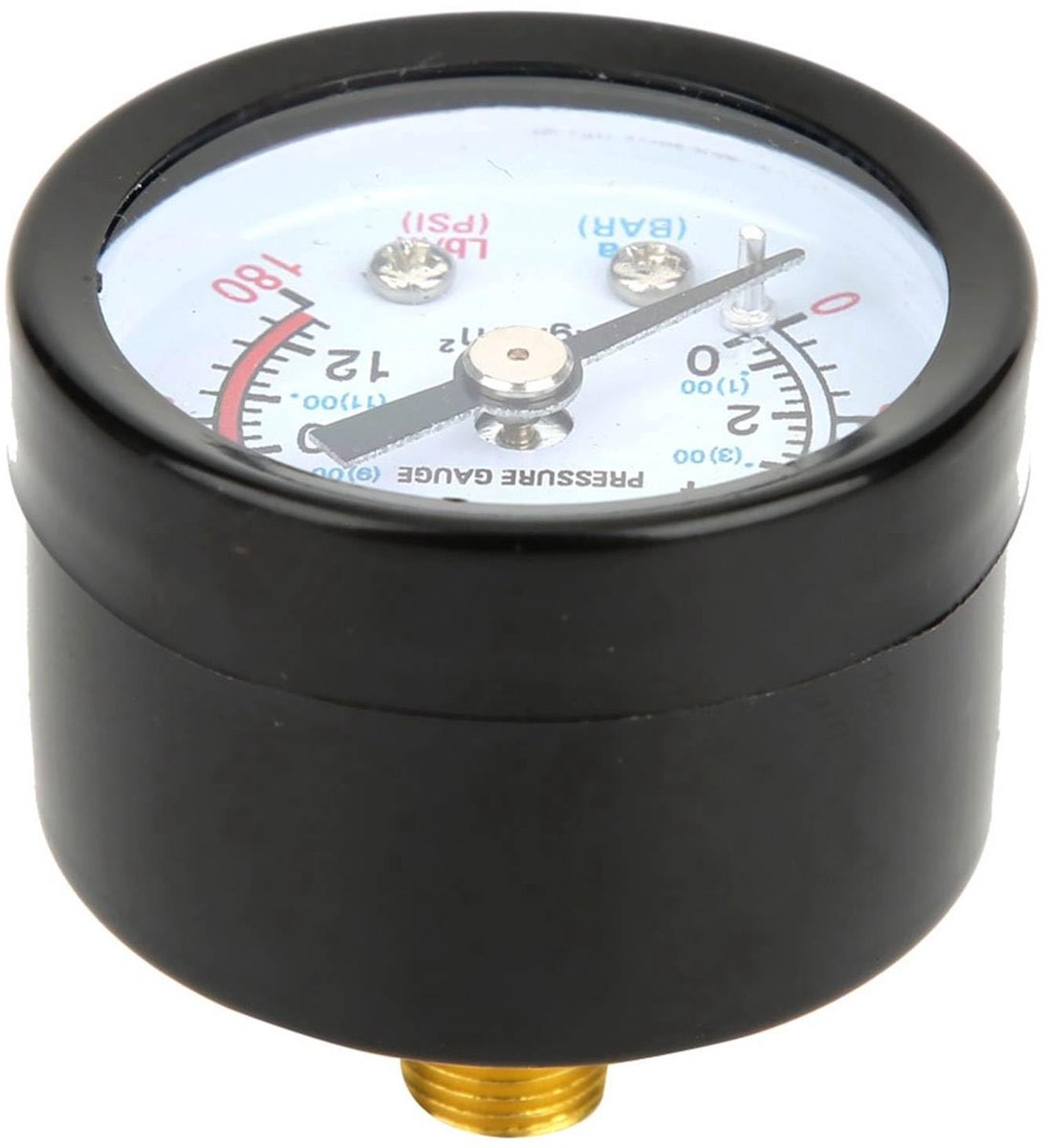 Dailygoods- Drukmeter Hoge Betrouwbaarheid - Luchtcompressor - Schroefcompressor/Zuigercompressor - Eenvoudig te Installeren - Lange Levensduur - Handig om te Lezen - Manometer