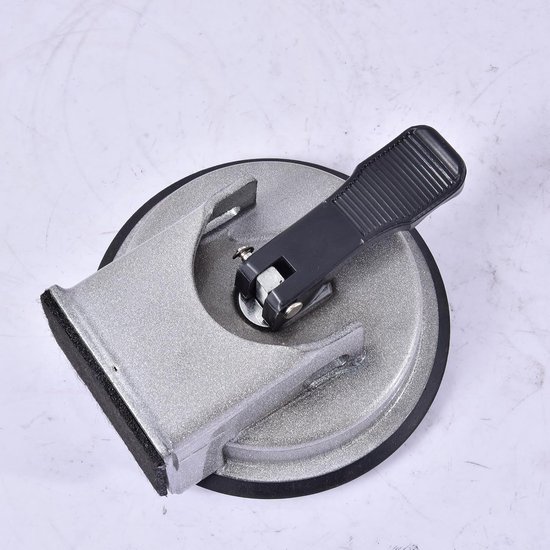 Vloer reparatie ijzer - Laminaat reparatie tool - Vloeren leggen - Zuigkracht stabiliteit - 11.8 cm diameter - Zilver — afbeelding 2