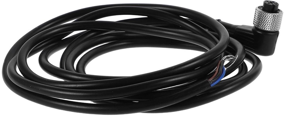 Sensor Connector Kabel - Industriële Kabel - Automatisering - Waterdicht Ontwerp - 1 Meter - Zwart